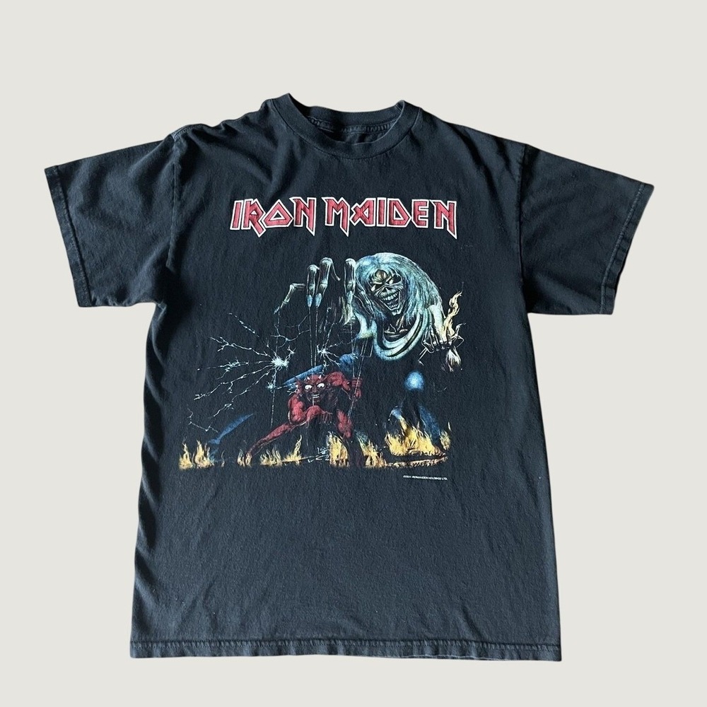 Vintage Iron Maiden Shirt Mens Large Black Eddie Band Graphic Metal 2004 00s